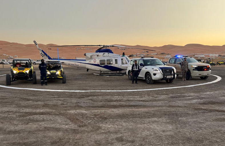 شرطة أبوظبي وهيئة أبوظبي للدفاع المدني تعززان التوعية الوقائية لزوار «تل مرعب»