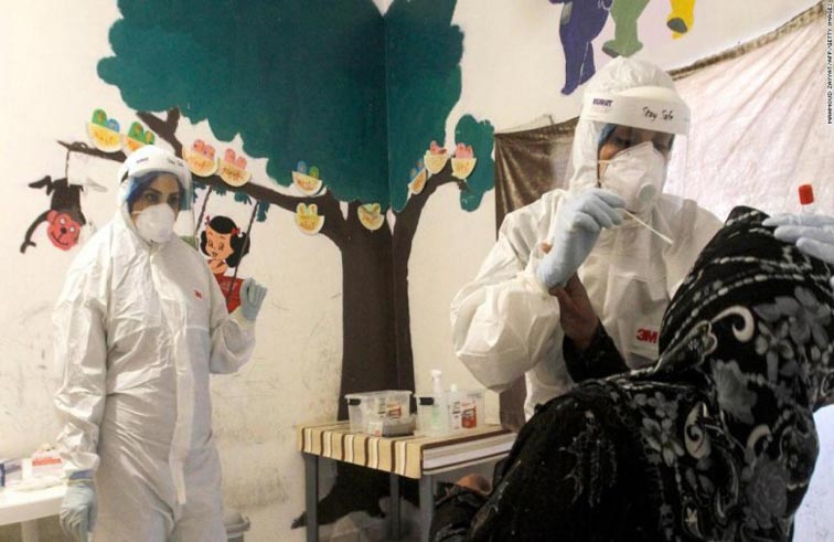 ارتفاعات إصابات كوفيد-19 يهدد بكارثة في لبنان 