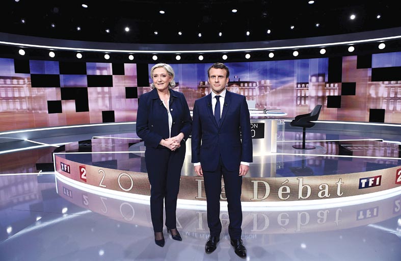 السباق الأخير في الانتخابات الفرنسية 