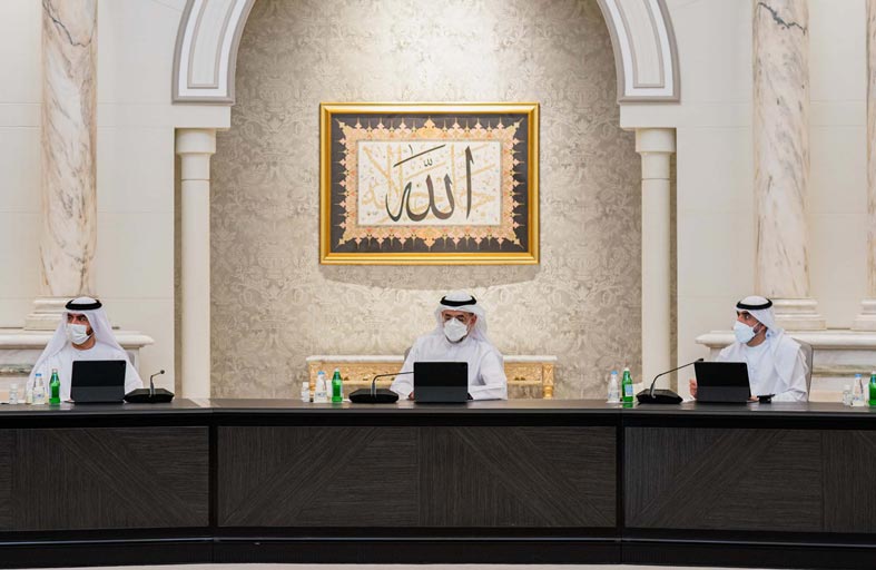 ولي عهد الشارقة يترأس اجتماع المجلس التنفيذي