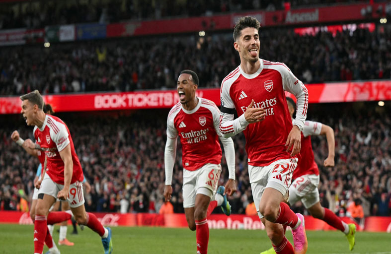 أرسنال يحلم بعرش دوري أبطال أوروبا للمرة الأولى 