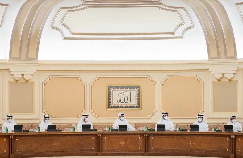 ولي عهد الشارقة يترأس اجتماع المجلس التنفيذي