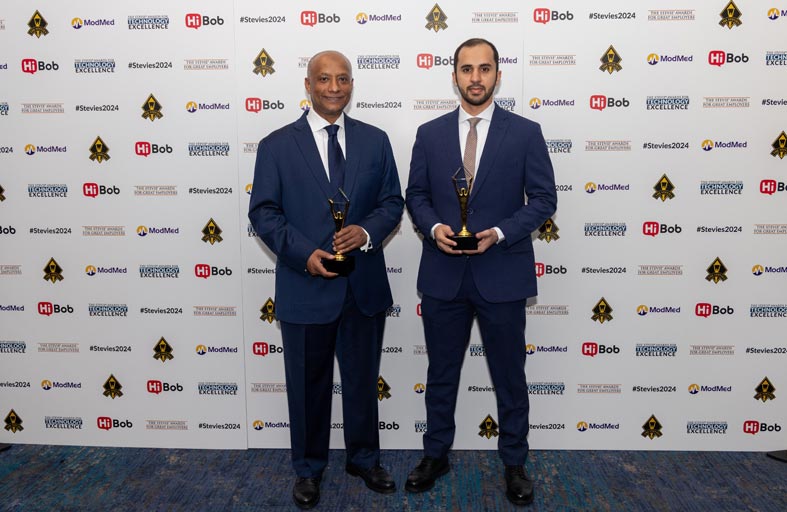 جمارك أبوظبي تتوج بــ 7 من  جوائز ستيفي لأفضل جهات العمل 2024  