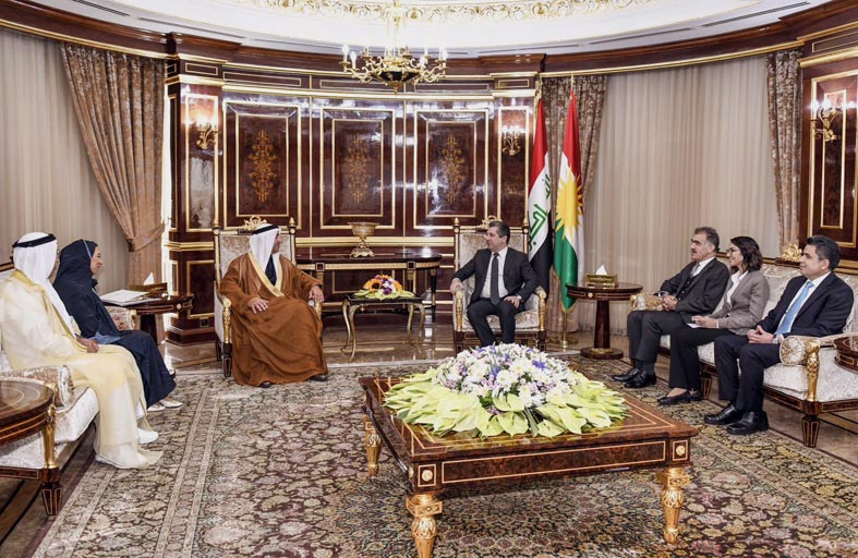 حكومتا الإمارات وإقليم كردستان العراق تبحثان توسيع التعاون 