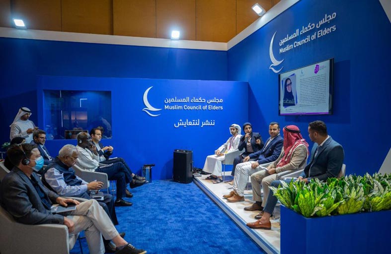 شباب صناع السلام يناقشون مستقبل السلام و التعايش المشترك في جلستين بمعرض أبوظبي للكتاب