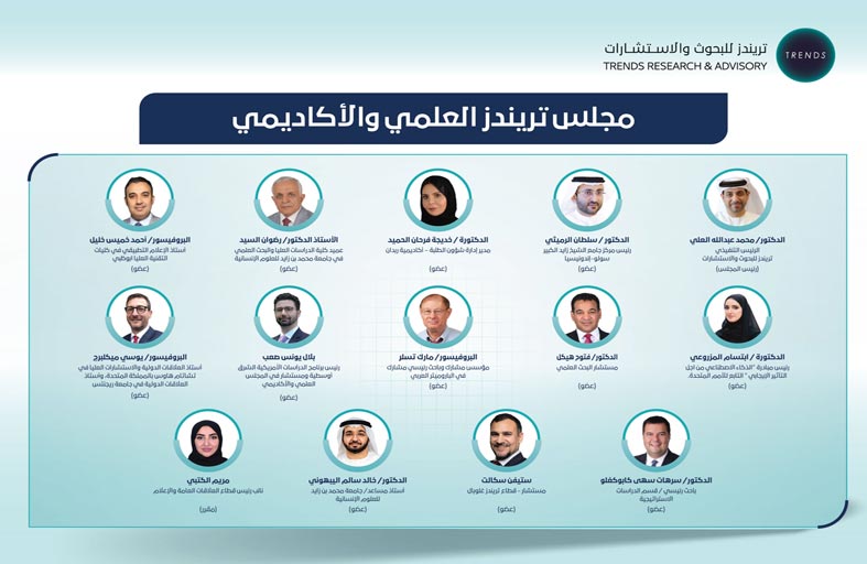 تريندز يكشف عن التشكيل الجديد للمجلس العلمي والأكاديمي للعام (2024 - 2025)