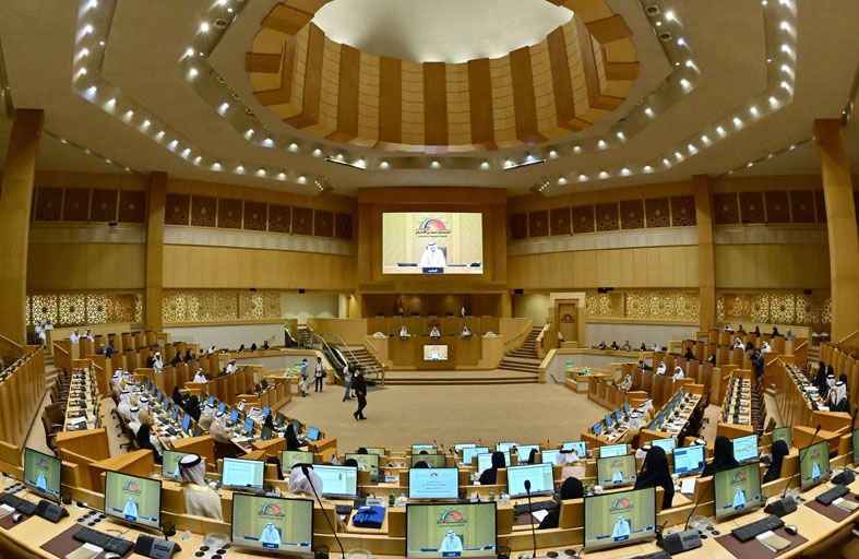 الوطني الاتحادي يوجه 10 أسئلة إلى 4 وزراء خلال جلسته الـ 13 