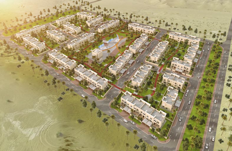 سعود بن راشد المعلا للأعمال الخيرية تنفذ «حي التسامح 2 » بمنطقة السلمة في أم القيوين