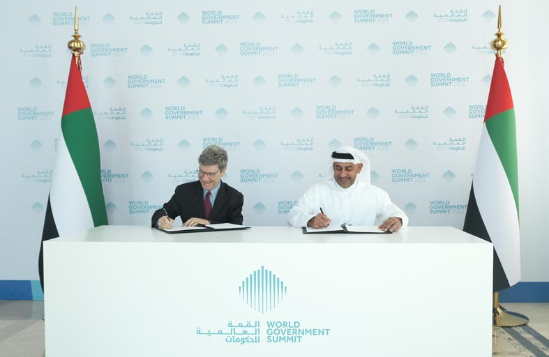 حكومة الإمارات توقع اتفاقية مع شبكة حلول التنمية المستدامة التابعة للأمم المتحدة