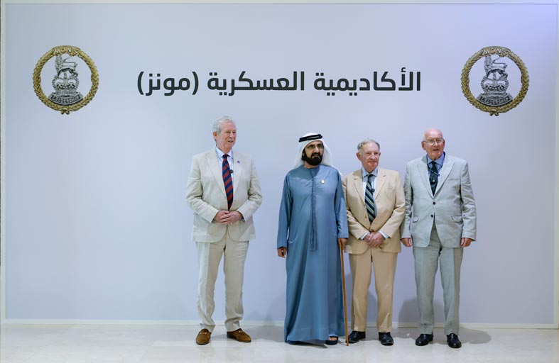 إطلاق فيلم وثائقي يضيء على جوانب من فترة تدريب محمد بن راشد في كلية مونز 