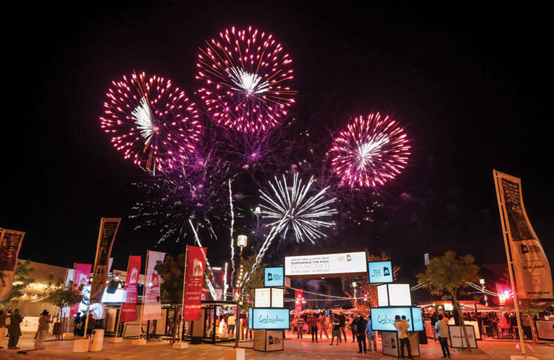 عروض الألعاب النارية والمأكولات والابتسامات تزين عطلات نهاية الأسبوع في مهرجان دبي للتسوق