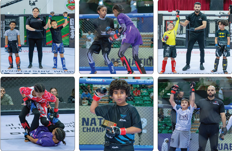 النسخة الخامسة من بطولة الإمارات الوطنية للفنون القتالية المختلطة تنطلق السبت من منطقة العين