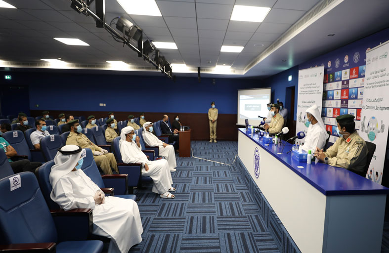 شرطة دبي ومجلس دبي الرياضي ينظمان ورشة عمل تأمين الملاعب