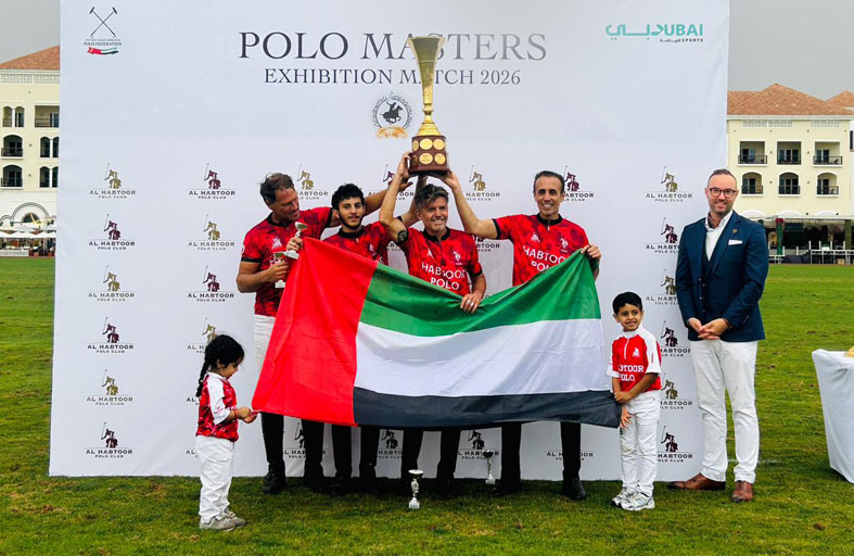 الحبتور يتوج بطلا لكأس أساتذة البولو 2026 بجدارة 