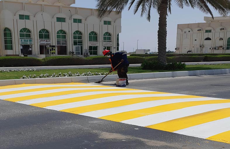 بلدية منطقة الظفرة تقوم بتأهيل وصيانة الأصول بمدينة السلع