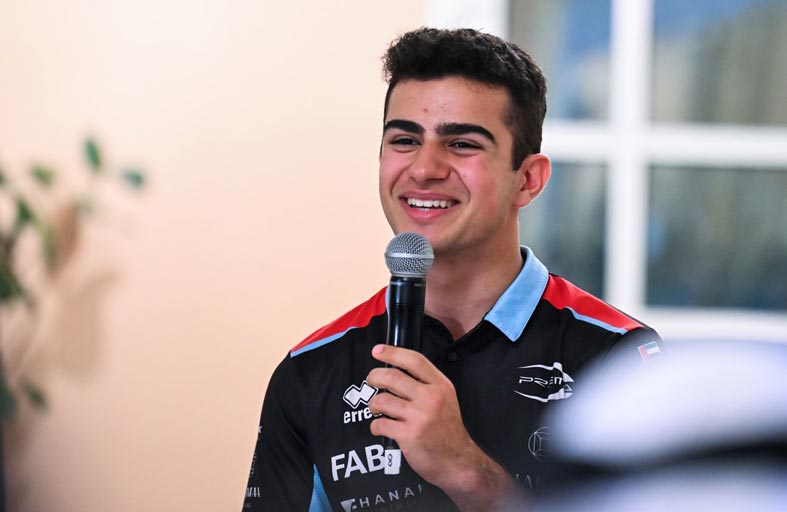 البطل الإماراتي راشد الظاهري يستعد للمشاركة في بطولتي اليورو والإيطالية للفورمولا 4