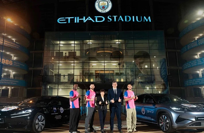 شراكة اقتصادية بين مانشستر  سيتي وعملاق صيني