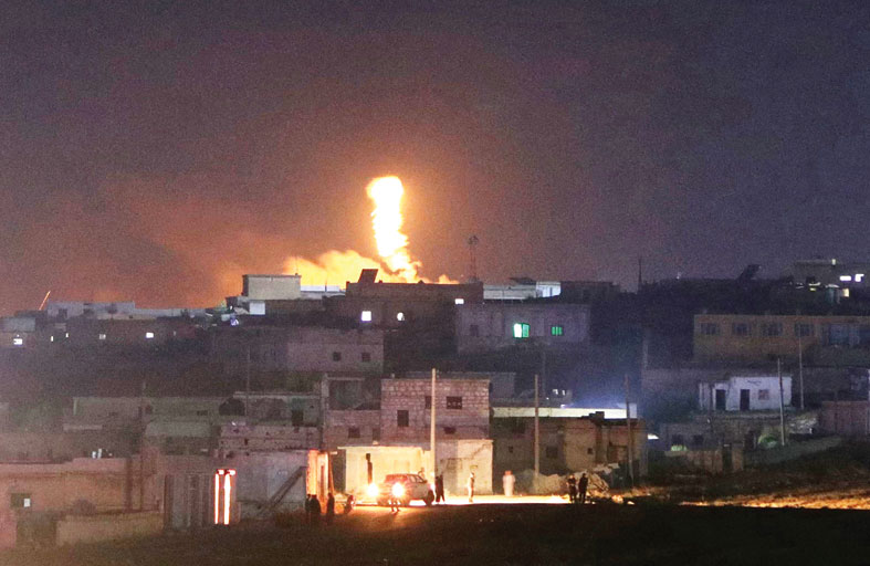 إصابة 4 بانفجارات في موقع للجيش بريف حلب