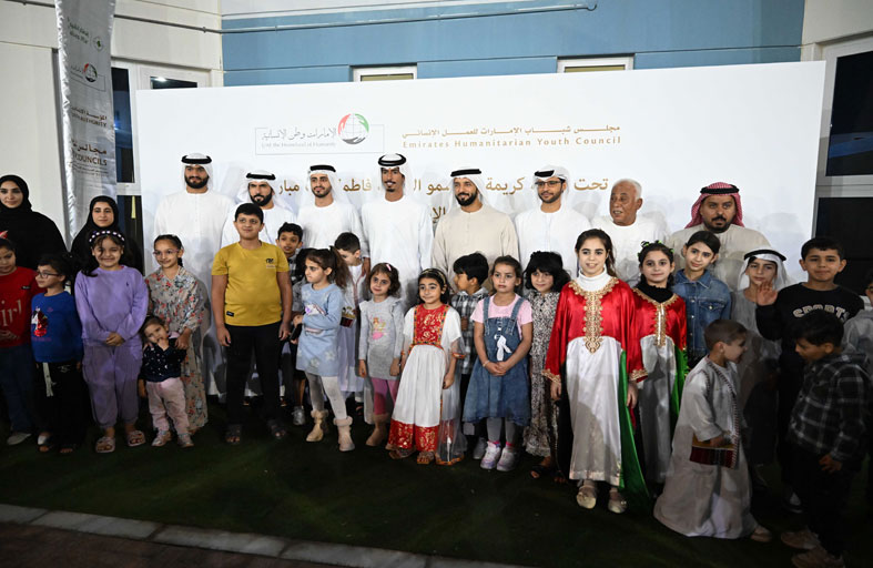 مجلس شباب الإمارات للعمل الإنساني ينظم «إفطار القيم الإماراتية» للأشقاء الفلسطينيين في مدينة الإمارات الإنسانية
