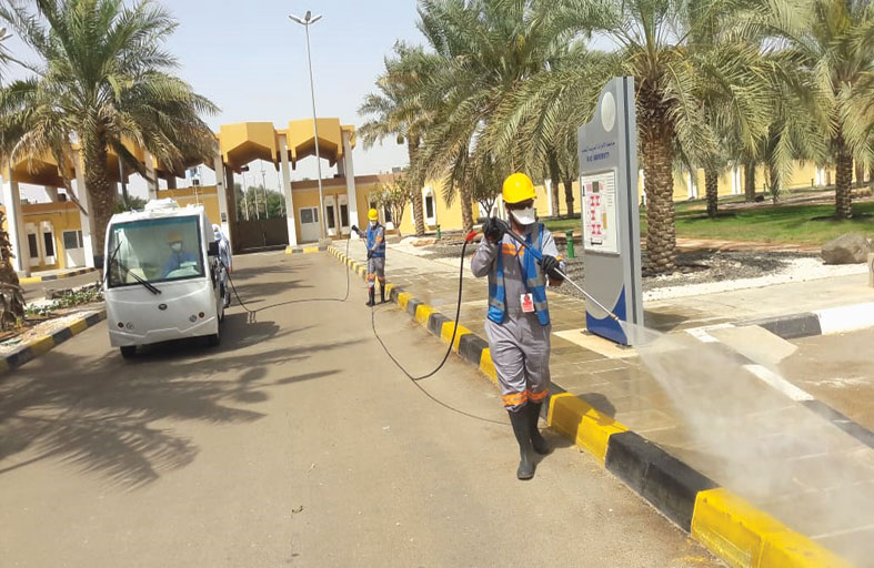 جامعة الإمارات تطبق إجراءات احترازية لمكافحة كوفيد 19