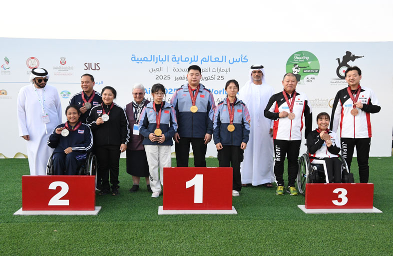 انطلاق بطولة كأس العالم للرماية البارالمبية 2025 بمدينة العين بتنظيم هيئة زايد لأصحاب الهمم 