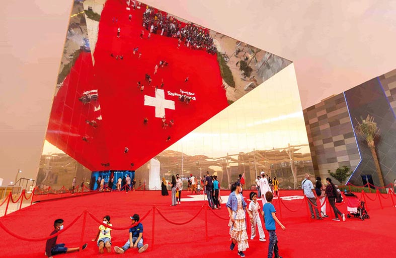 جناح سويسرا يوفر تجربة بيئية فريدة لزوار إكسبو2020 دبي