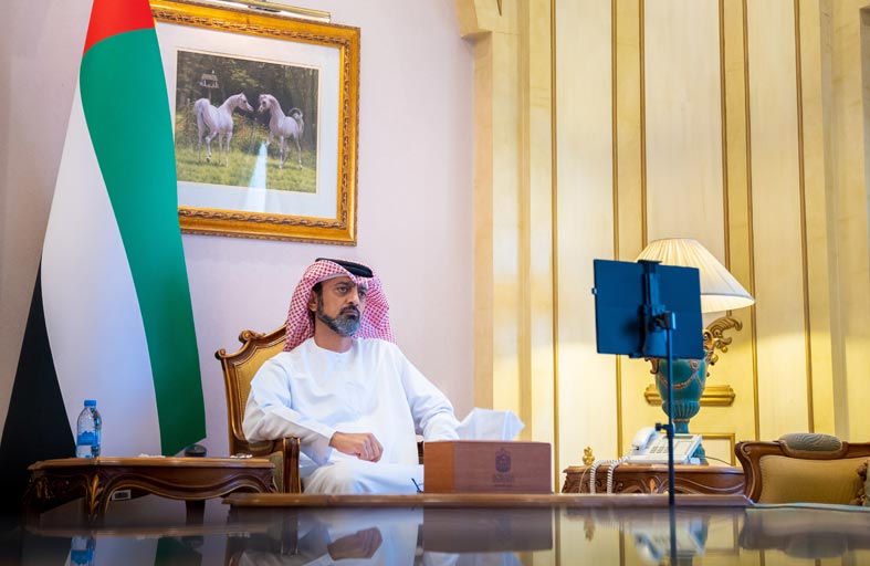 عمار النعيمي يترأس اجتماع مجلس أمناء مؤسسة حميد بن راشد الخيرية