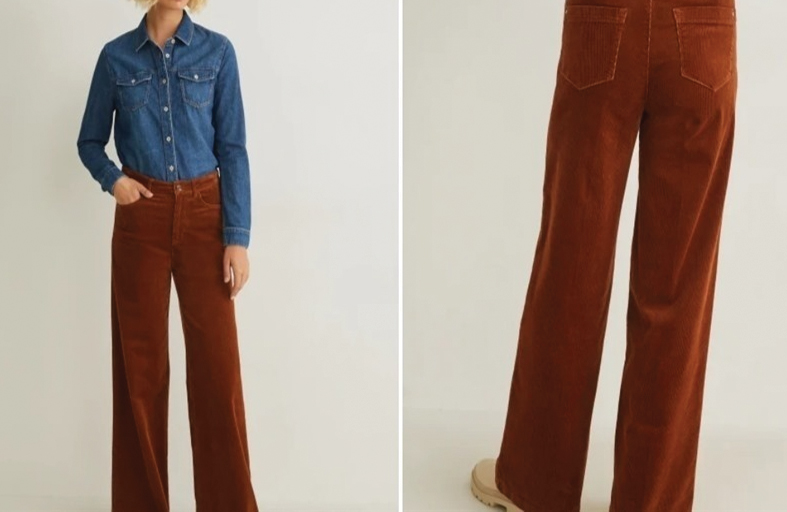 البنطال القطيفة يتربع على عرش الموضة