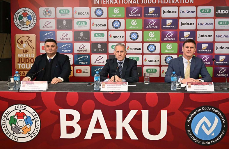 لاعبنا عبد اللطيف يواجه بطل بلجيكا في بطولة باكو للجودو