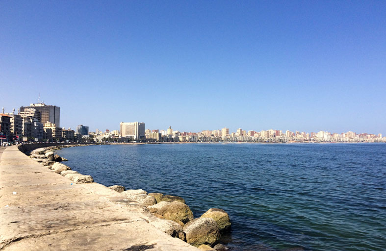 الاسكندرية مهددة بالغرق بفعل تغير المناخ  