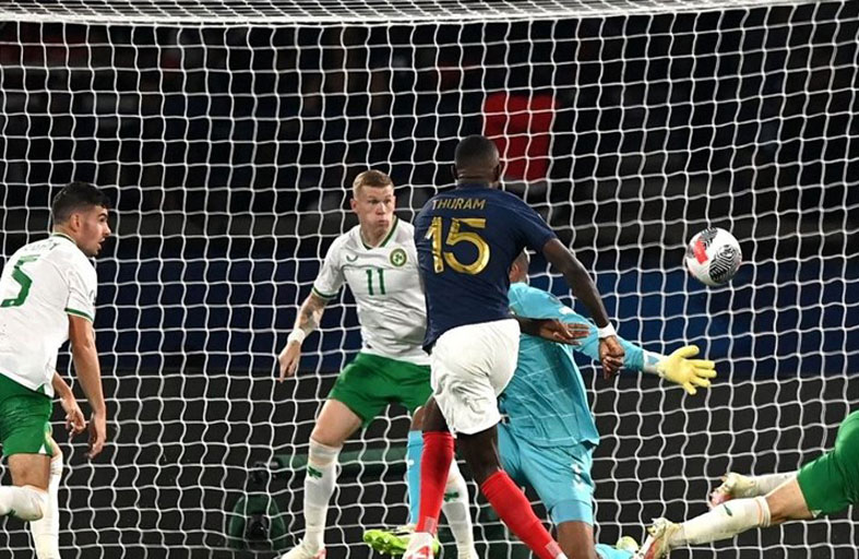 فرنسا على مشارف التأهل لنهائيات كأس أوروبا