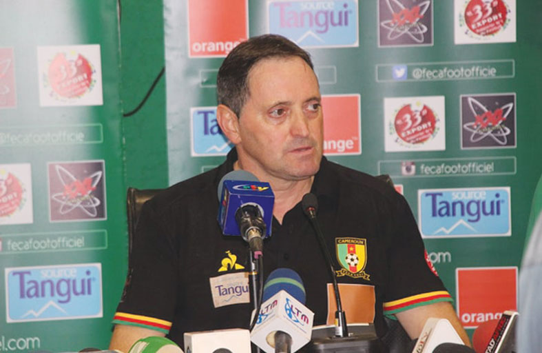 مدرب الكاميرون يطمح للوصول إلى نهائي كأس إفريقيا