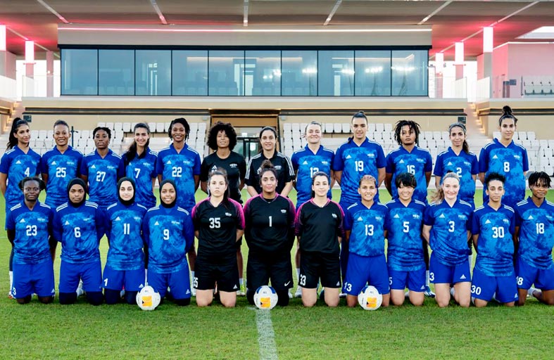 سيدات أبوظبي الرياضي يصلن الصين استعدادا للتحدي الآسيوي