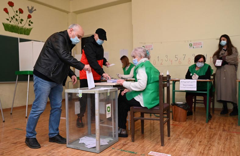 المعارضة الجورجية تقاطع الدورة الثانية من الانتخابات التشريعية 