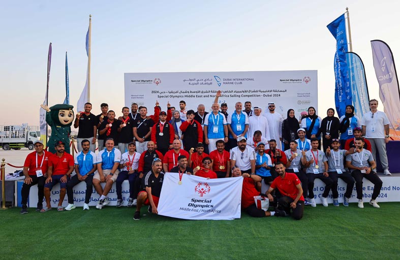 أبطال الأولمبياد الخاص يعانقون الإنجازات في مسابقة الشراع