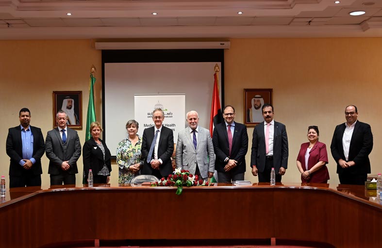 تفاهم بين جامعتي الشارقة وإيست أنجليا البريطانية 