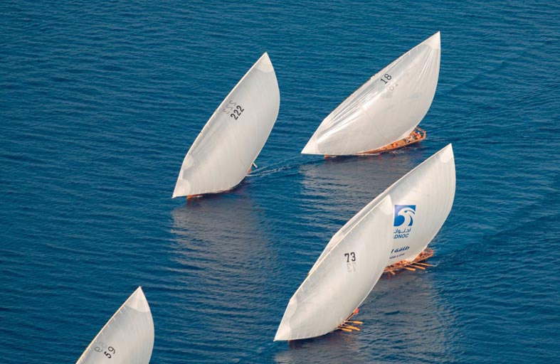 سباق دلما لـلمحامل الشراعية ينطلق اليوم بمشاركة 3000 بحار