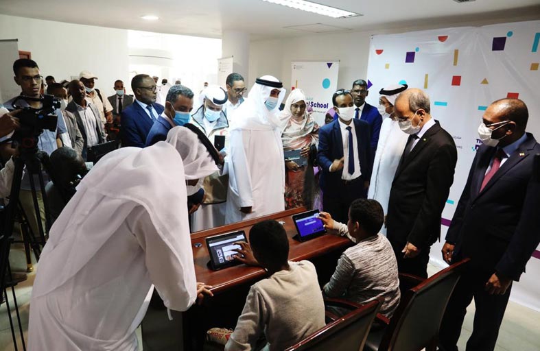 تدشين برامج المدرسة الرقمية في موريتانيا لتوفير فرص التعليم لأبناء اللاجئين والنازحين