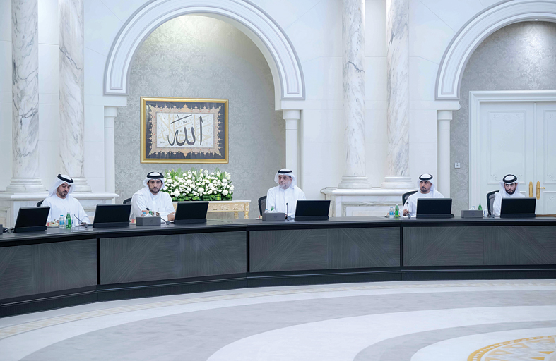 ولي عهد الشارقة يترأس اجتماع المجلس التنفيذي