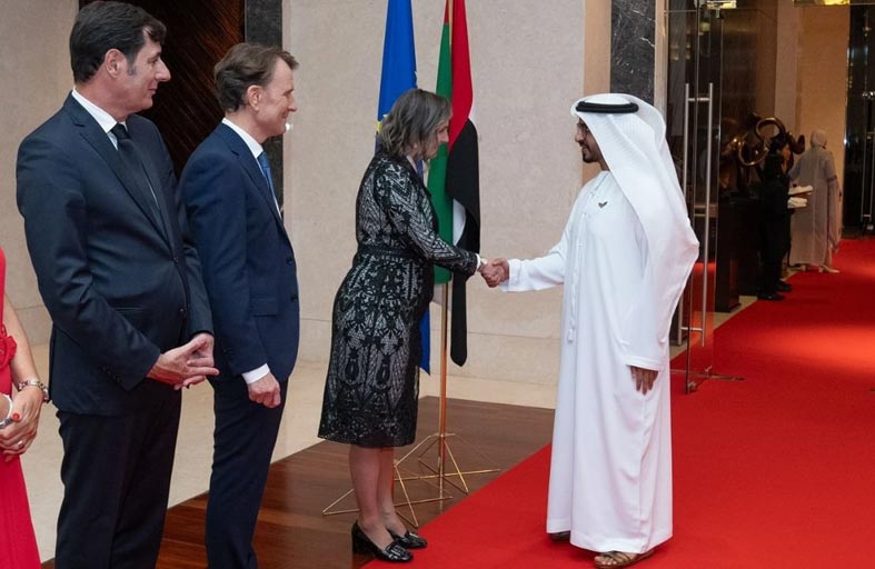 بعثة الاتحاد الأوروبي لدى الدولة تحتفل«بيوم أوروبا»