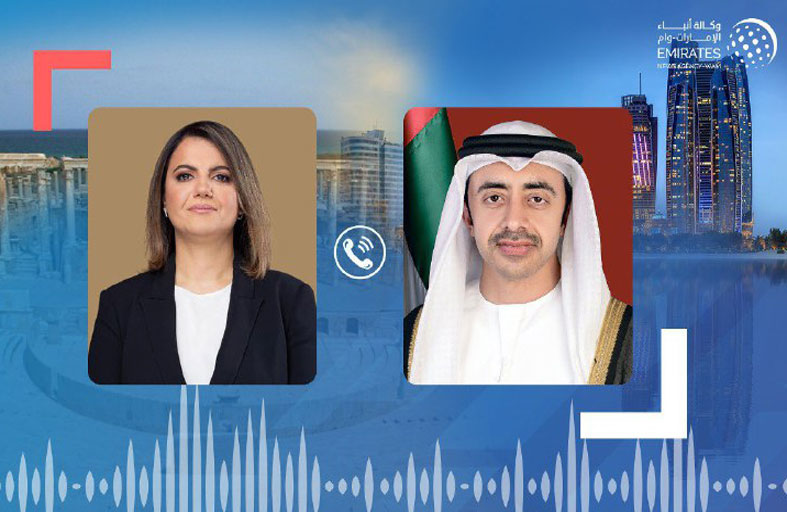عبدالله بن زايد ووزيرة خارجية ليبيا يتبادلان هاتفيا التهاني بشهر رمضان المبارك