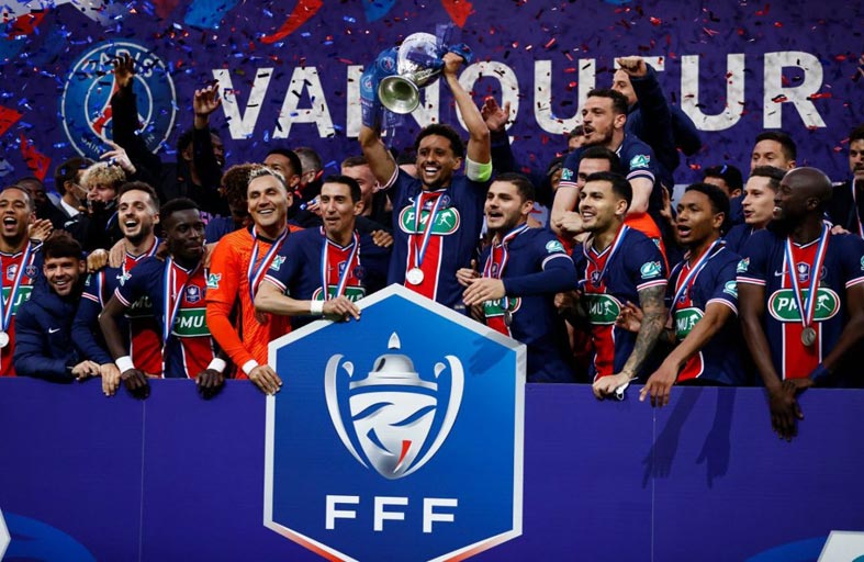 باريس سان جرمان يحقق لقبه الـ14 بكأس فرنسا