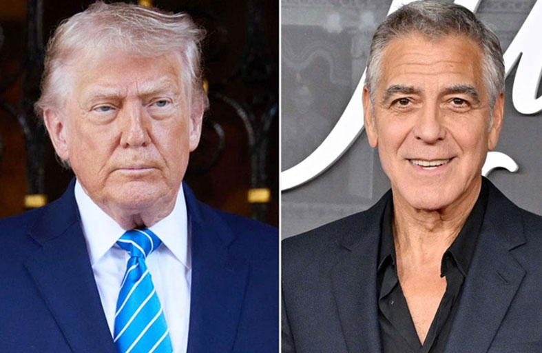 ترامب ينتقد كلوني بعد حصوله على الجنسية الفرنسية