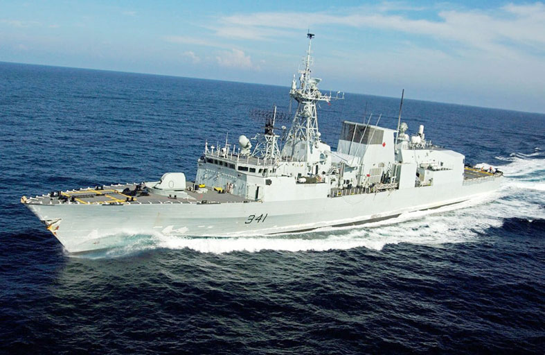  بكين تتهم أوتاوا بإثارة التوترات بسبب السفينة الحربية 