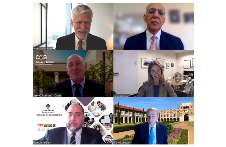 جامعة أبوظبي توقع مذكرة تفاهم مع جامعة ويليام مارش رايس لتعزيز التعاون في المجالات العلمية والبحثية