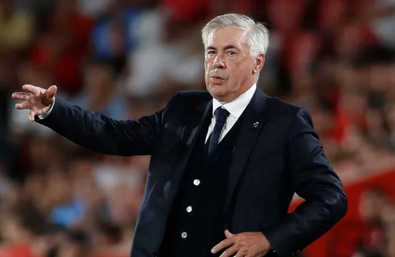 أنشيلوتي غير راض عن التعادل مع مايوركا 