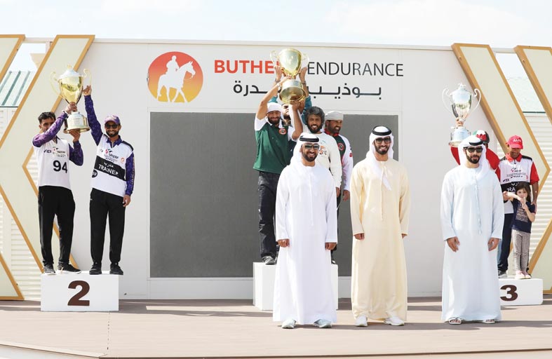 الفارس خليفة الجهوري بطلاً لسباق العمالقة للقدرة