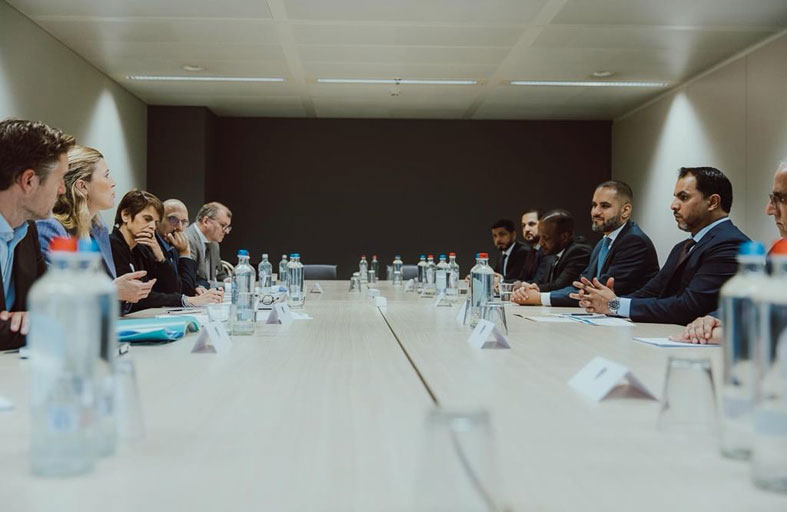 وزير العدل ونظيرته البلجيكية يبحثان تعزيز التعاون