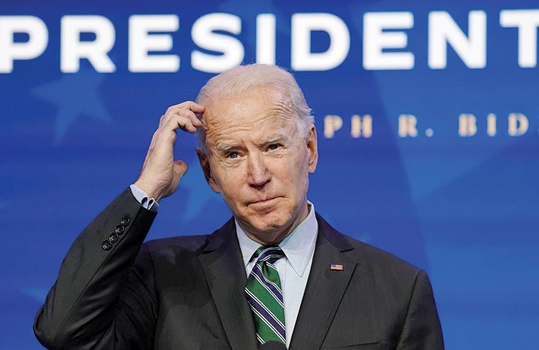 بايدن يوقع قرارات تنفيذية حاسمة في يوم تنصيبه