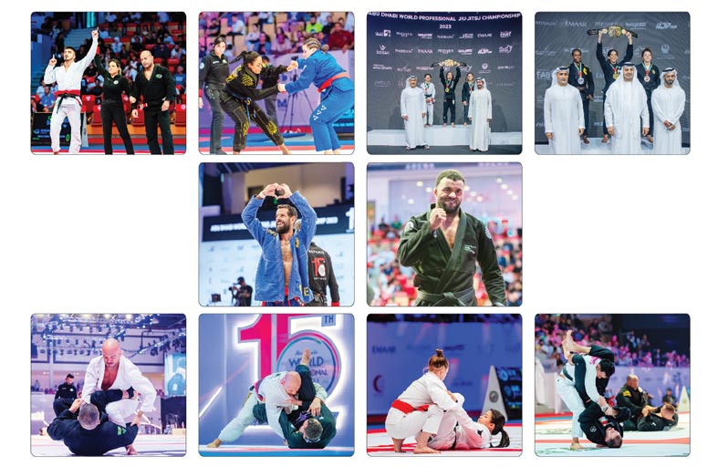 النسخة الـ 16 من بطولة أبوظبي العالمية لمحترفي الجوجيتسو... منصة عالمية لنخبة اللاعبين 